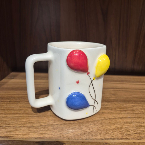 ماگ سرامیکی رنگی سه بعدی (دست ساز)